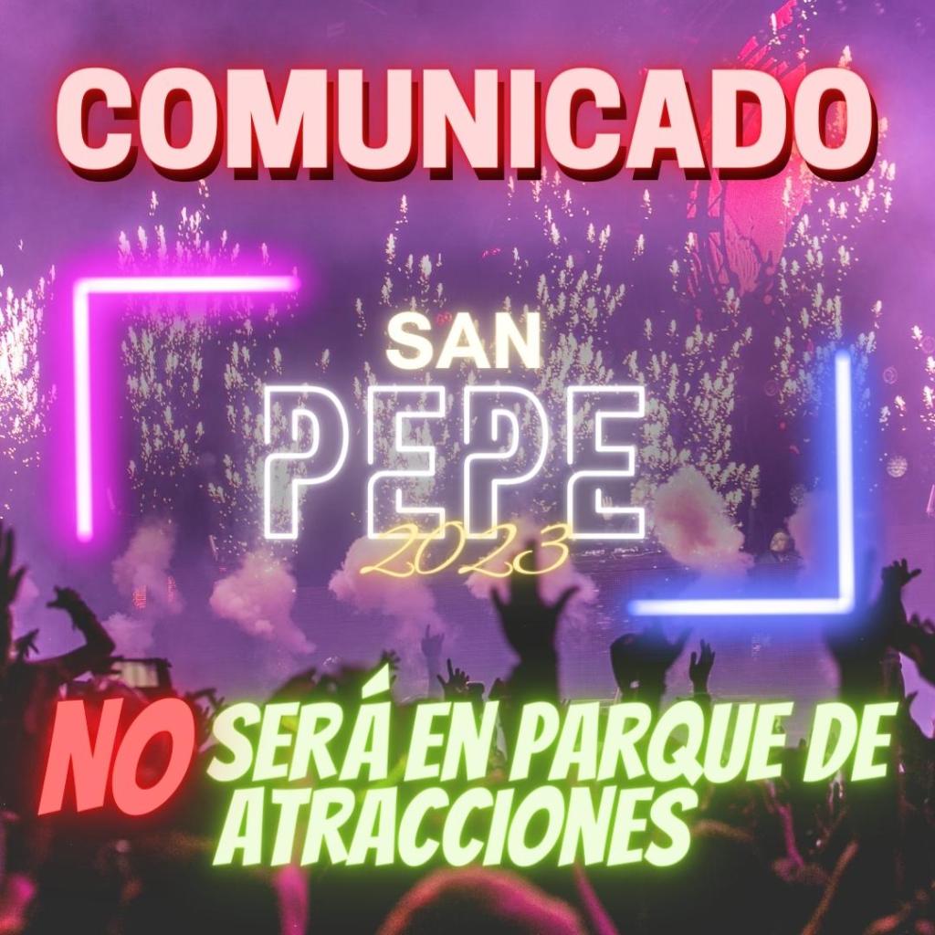 Comunicado San Pepe 2023